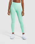 High Waist Seamless Fitness Leggings for Women: Essential Sportswear