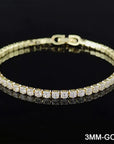 Tennis Bracelet Bangle for Women Wedding Fashion Jewelry Party Gift