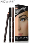 12 Pieces/Set Waterproof Eyebrow Pencil Precise Eyebrow Definer Black Blonde Brown Long Lasting Makeup 3 Color Cosmetic