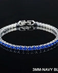 Tennis Bracelet Bangle for Women Wedding Fashion Jewelry Party Gift