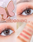 6 Colors Eyeshadow Palette Butterfly