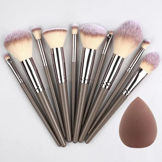 1/20pcs Professional Makeup Brushes Set Super Soft Detail Blush Highlighter Foundation Concealer Eyeshadow Beauty Tool