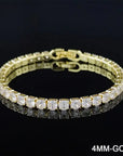 Tennis Bracelet Bangle for Women Wedding Fashion Jewelry Party Gift