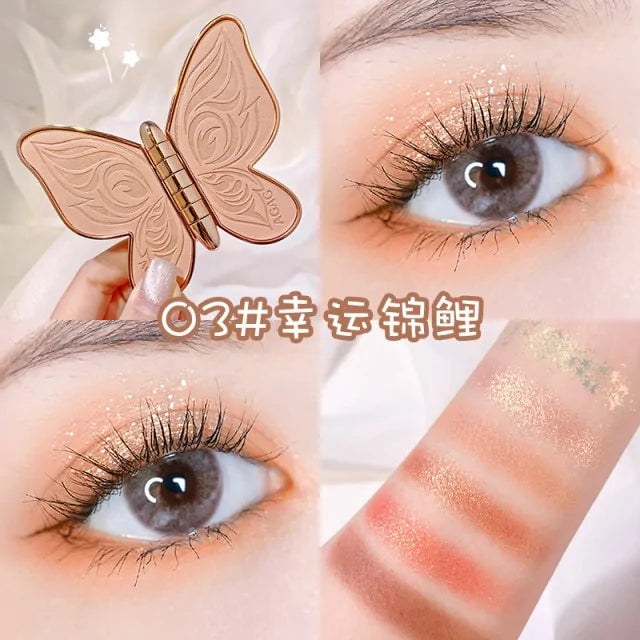 6 Colors Eyeshadow Palette Butterfly