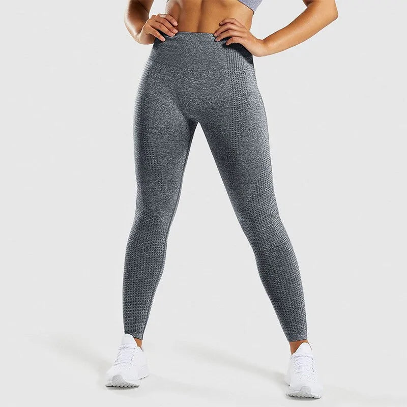 High Waist Seamless Fitness Leggings for Women: Essential Sportswear