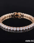 Tennis Bracelet Bangle for Women Wedding Fashion Jewelry Party Gift