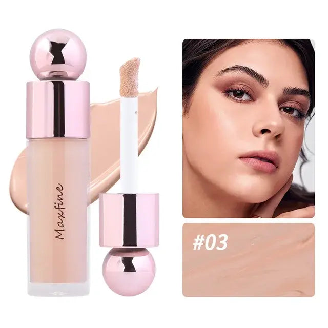 High Coverage Nude Matte Liquid Concealer Moisturizing Oil Control Long Lasting No Smudges