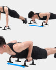 Home Fitness Set: Abdominal Wheel Roller, Push-Up Bar, and Jump Rope