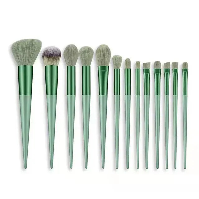 13 Pieces Soft Fluffy Makeup Brushes Set For Foundation Blush Powder Eyeshadow Kabuki Beauty Tool