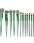 13 Pieces Soft Fluffy Makeup Brushes Set For Foundation Blush Powder Eyeshadow Kabuki Beauty Tool