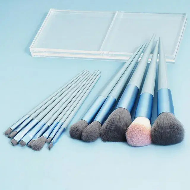 13 Pieces Soft Fluffy Makeup Brushes Set For Foundation Blush Powder Eyeshadow Kabuki Beauty Tool