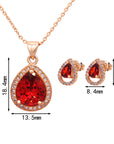 Zircon Jewelry Set