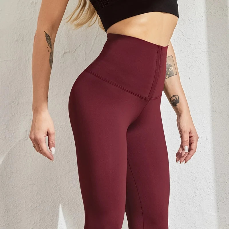 SALSPOR Women&#39;s High Waist Warm Leggings - Fitness Sports Leggings