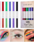 12 Colors Double Sided Liquid Eyeliner Pencil Colored Pencil Set