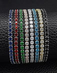 Tennis Bracelet Bangle for Women Wedding Fashion Jewelry Party Gift