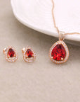 Zircon Jewelry Set