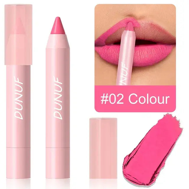 Nude Brown Lip Liner Pen 18 Color Red Contour Tint Waterproof Labial Makeup Matte Lipstick Crayon Pencil Lip Contour Cosmetic