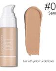 30ml Oil Control Matte Liquid Foundation Press