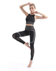 2024 Women's Fitness Yoga Set: Leggings, Sports Bra, Sleeveless Tops