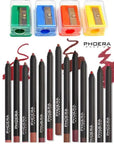 PHOERA 13 Colors Lip Liner Waterproof Charming Lipstick Women Cosmetic