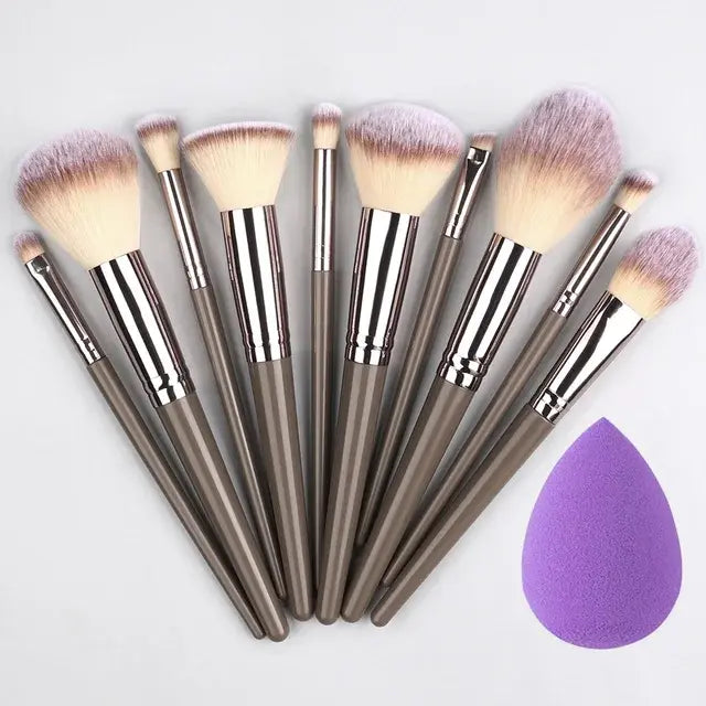 1/20pcs Professional Makeup Brushes Set Super Soft Detail Blush Highlighter Foundation Concealer Eyeshadow Beauty Tool