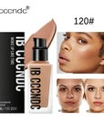 Makeup Liquid Bb Cream Full Coverage Foundation for Light Dark Skin Tone Invisible Pore Freckle Concealer