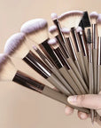 1/20pcs Professional Makeup Brushes Set Super Soft Detail Blush Highlighter Foundation Concealer Eyeshadow Beauty Tool