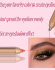 ying silkworm eye shadow universal eyeliner 12 colors