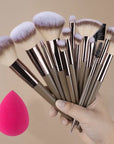 1/20pcs Professional Makeup Brushes Set Super Soft Detail Blush Highlighter Foundation Concealer Eyeshadow Beauty Tool