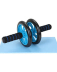 Home Fitness Set: Abdominal Wheel Roller, Push-Up Bar, and Jump Rope