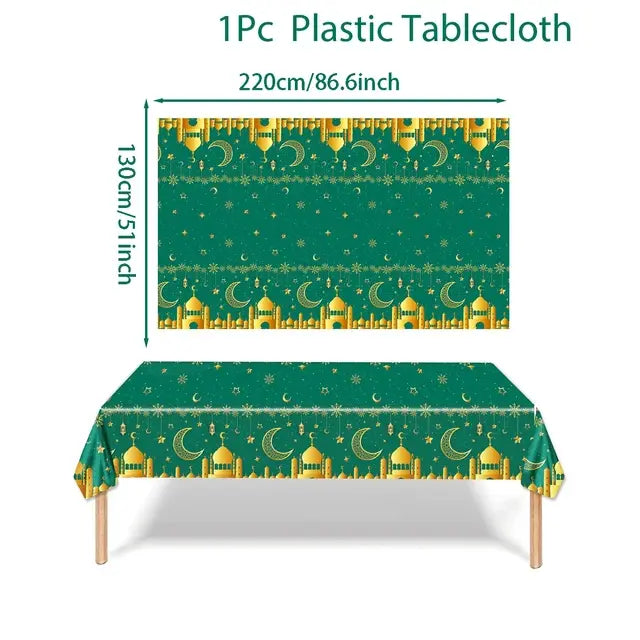 Ramadan Eid Mubarak Tablecloths