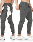 2024 New Men's Fashion Track Pants: Long Trousers for Fitness Workout