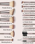 1/20pcs Professional Makeup Brushes Set Super Soft Detail Blush Highlighter Foundation Concealer Eyeshadow Beauty Tool