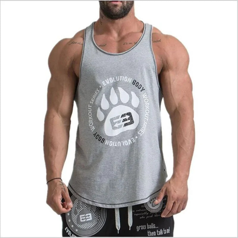 2024 Men&#39;s Bodybuilding Stringer Tank Tops: Fitness Singlets