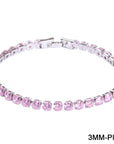 Tennis Bracelet Bangle for Women Wedding Fashion Jewelry Party Gift