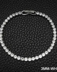 Tennis Bracelet Bangle for Women Wedding Fashion Jewelry Party Gift