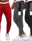 2024 New Men's Fashion Track Pants: Long Trousers for Fitness Workout