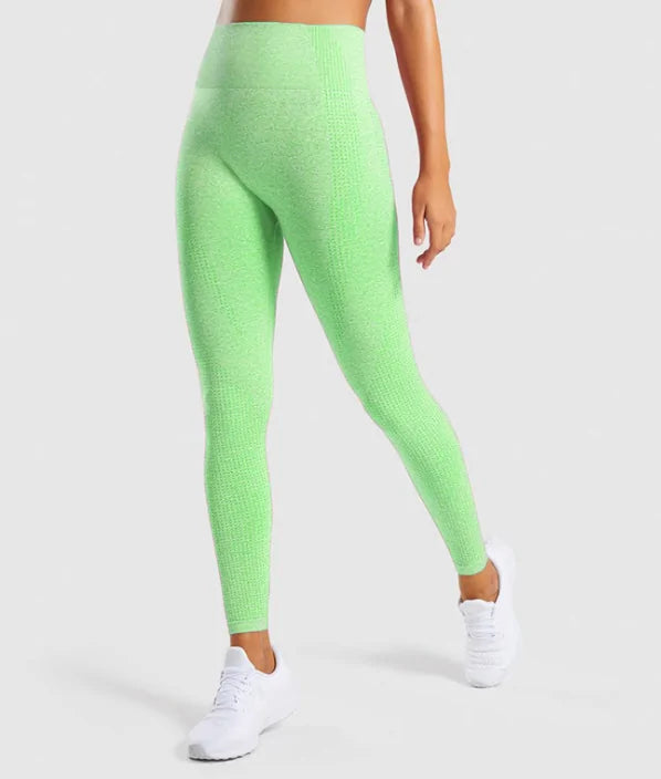 High Waist Seamless Fitness Leggings for Women: Essential Sportswear