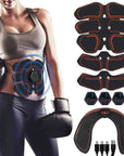 EMS Abdominal & Hip Trainer Toner: USB Fitness Gear for Home Gym