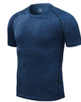 Men's Quick Dry Compression Running T-Shirts: Fitness & Soccer Sportswear