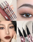 2 Point Wild Eyebrow Pencil Long Lasting Easy to Hold Eyebrow Tattoo Waterproof Fine Liquid Silkworm Korean Makeup