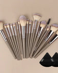 1/20pcs Professional Makeup Brushes Set Super Soft Detail Blush Highlighter Foundation Concealer Eyeshadow Beauty Tool