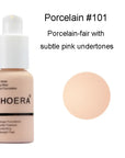 PHOERA 30ML Face Liquid Foundation Long Lasting Waterproof Concealer Liquid Makeup Matte Base Makeup Cosmetics