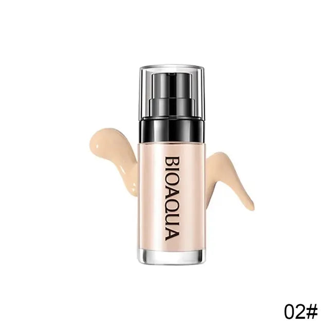 BIOAQUA Face Liquid Foundation Makeup Concealer Waterproof Brighten Whitening Long Lasting BB Cream Cosmetics