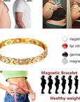 Twisted Magnetic Therapy Bracelet for Women: Fashionable Energy Jewelry