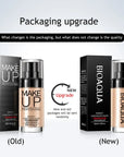 BIOAQUA Face Liquid Foundation Makeup Concealer Waterproof Brighten Whitening Long Lasting BB Cream Cosmetics