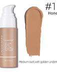 30ml Oil Control Matte Liquid Foundation Press