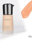 VERONNI Natural Waterproof Foundation High Quality Face Makeup Liquid Cosmetics Professional Makeup Concealer