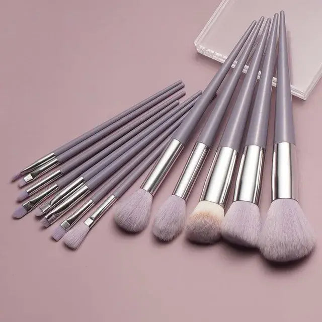 13 Pieces Soft Fluffy Makeup Brushes Set For Foundation Blush Powder Eyeshadow Kabuki Beauty Tool