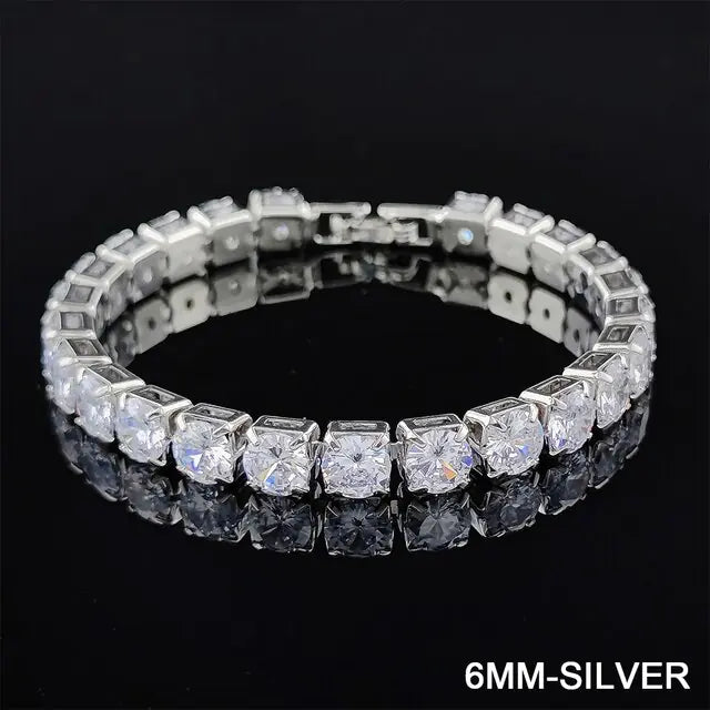 Tennis Bracelet Bangle for Women Wedding Fashion Jewelry Party Gift